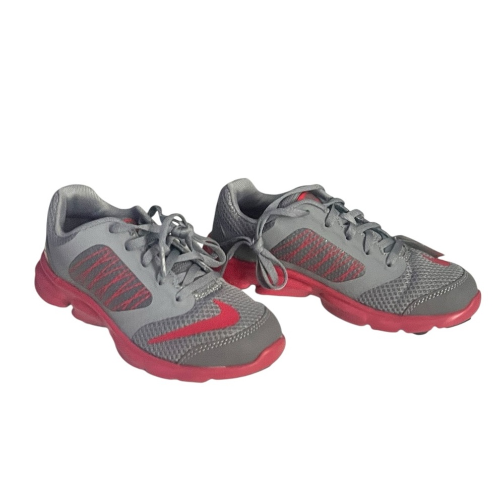 Nike Lunar Sprint GS Gray & Pink Running Sneakers Kids Size 1Y NWT